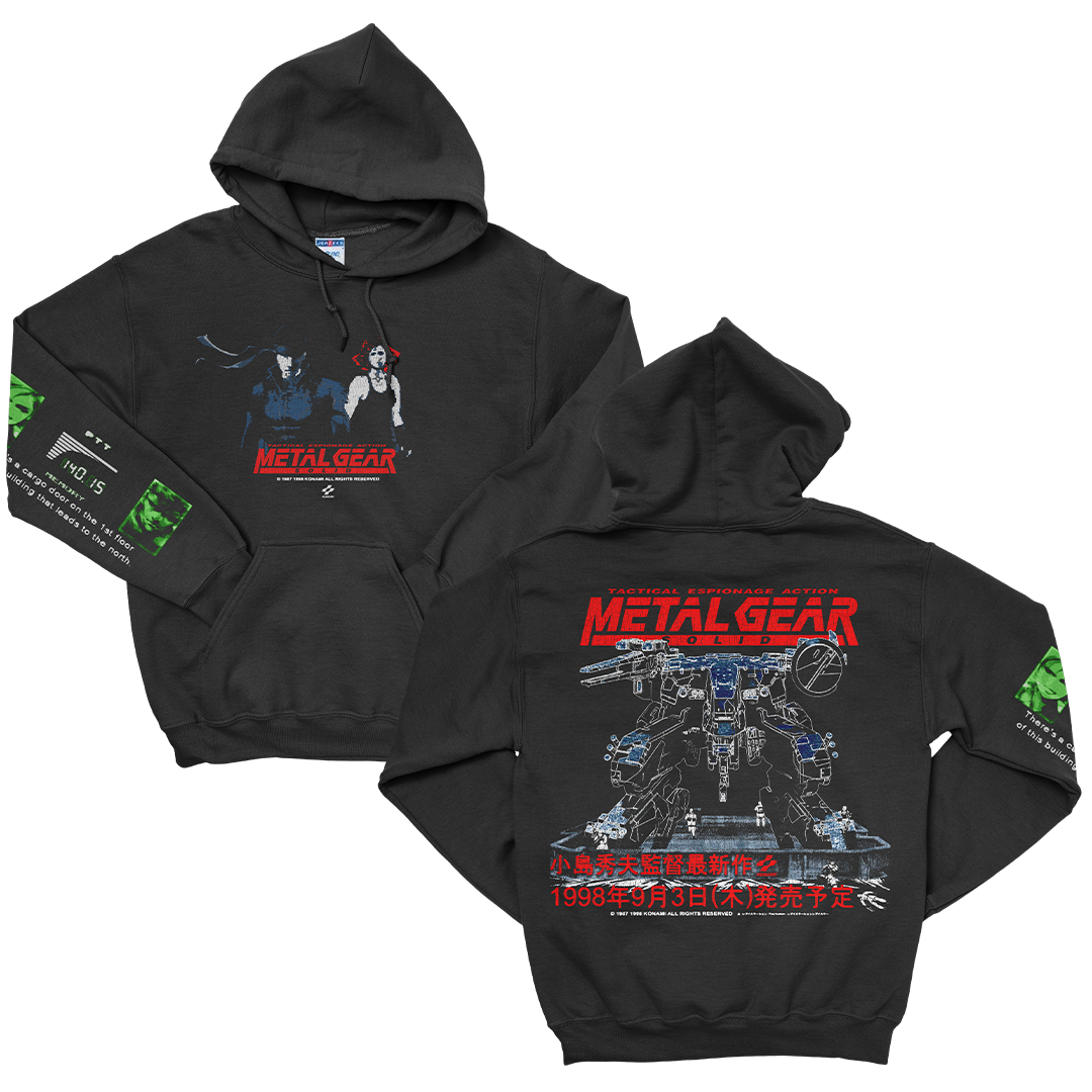 metal gear solid hoodie METAL GEAR 30 [TEE, HOODIE] – espionagevr